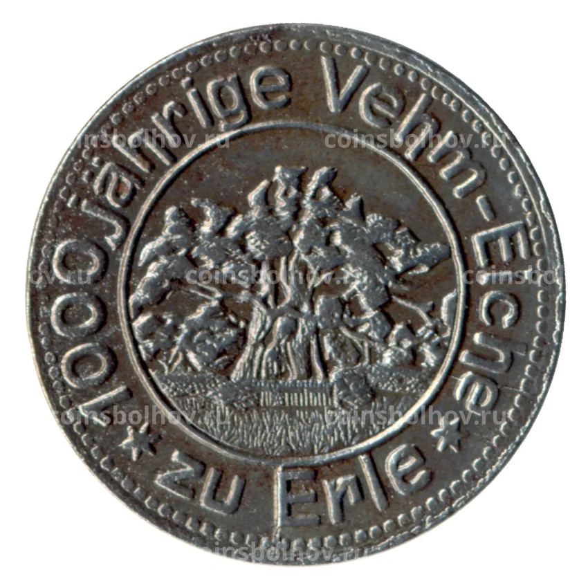 Монета 10 пфеннигов 1919 года Германия — Нотгельд (Лембек)