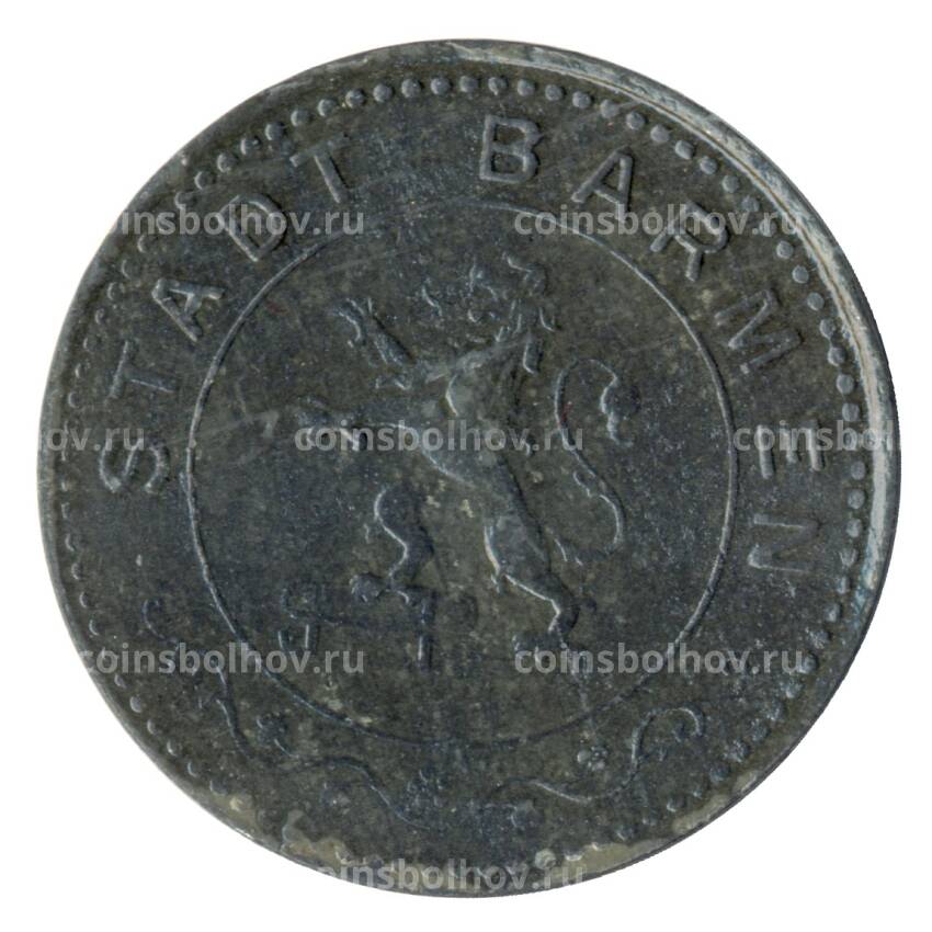 Монета 50 пфеннигов 1917 года Германия — Нотгельд (Бармен)