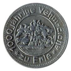 Монета 10 пфеннигов 1919 года Германия — Нотгельд (Лембек) (аверс)