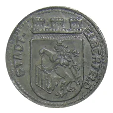 Монета 50 пфеннигов 1917 года Германия — Нотгельд Эльберфельд (аверс)