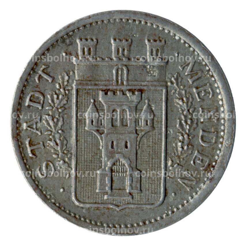Монета 10 пфеннигов 1917 года Германия — Нотгельд (Менден)