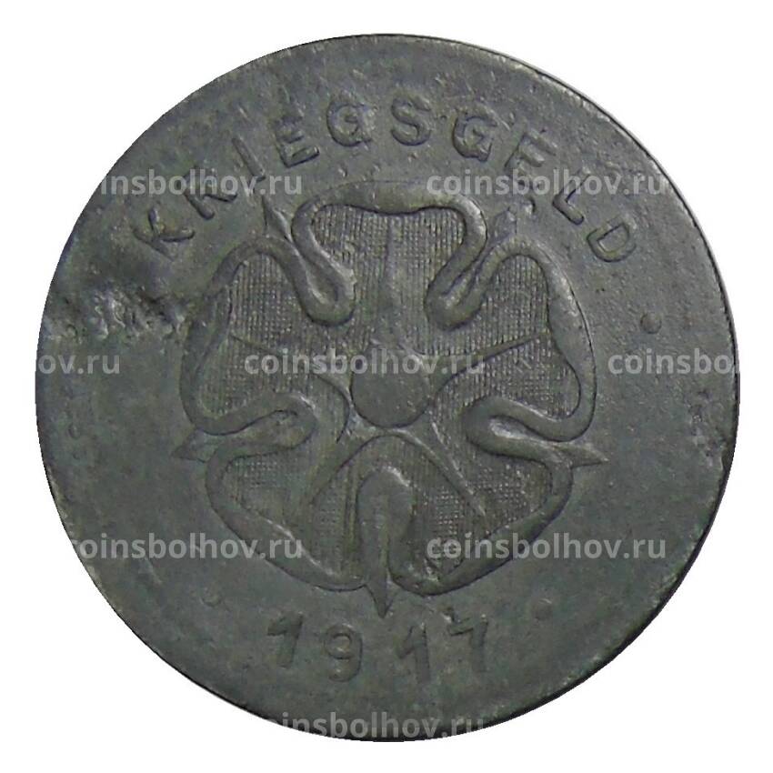 Монета 50 пфеннигов 1917 года Германия — Нотгельд Торговая палата Липпе (вид 2)