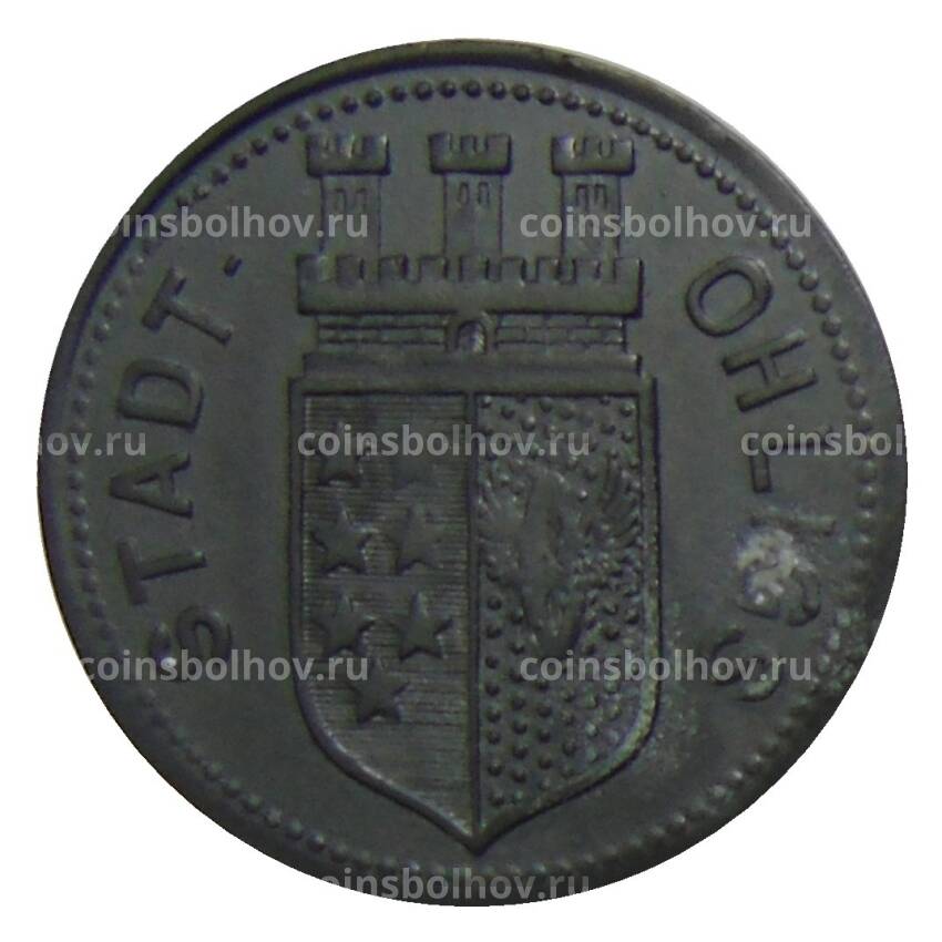 Монета 50 пфеннигов 1917 года Германия — Нотгельд — Охлигс