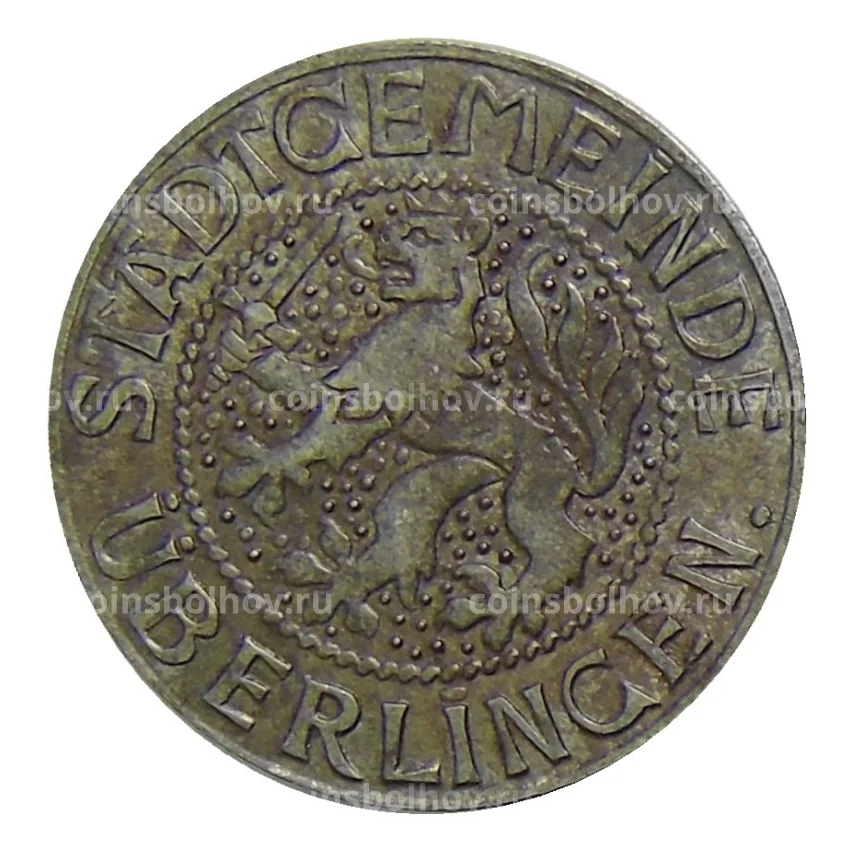 Монета 10 пфеннигов 1917 года Германия — Нотгельд  Юберлинген