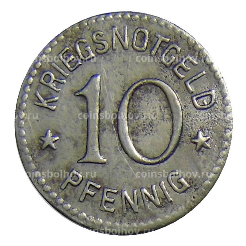 Монета 10 пфеннигов 1917 года Германия — Нотгельд  Берлебург (вид 2)
