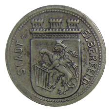 Монета 50 пфеннигов 1918 года Германия — Нотгельд  Элберфельд (аверс)
