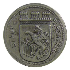 Монета 50 пфеннигов 1918 года Германия — Нотгельд  Элберфельд (аверс)