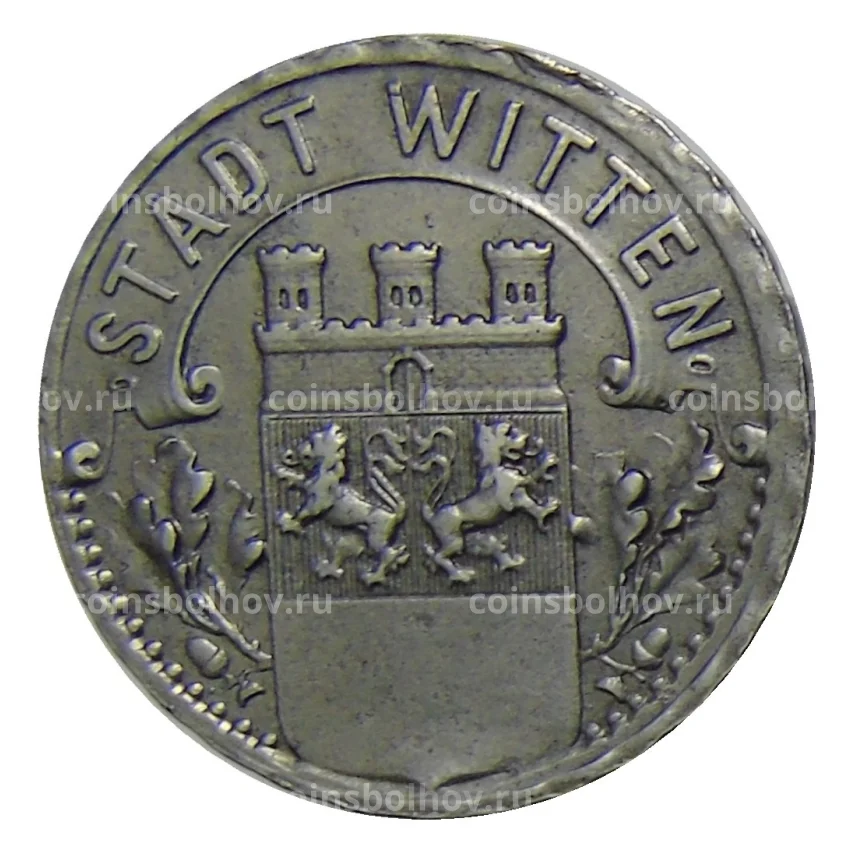 Монета 50 пфеннигов 1919 года Германия — Нотгельд Виттен