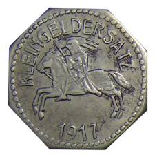 Монета 10 пфеннигов 1917 года Германия — Нотгельд Марбург (реверс)