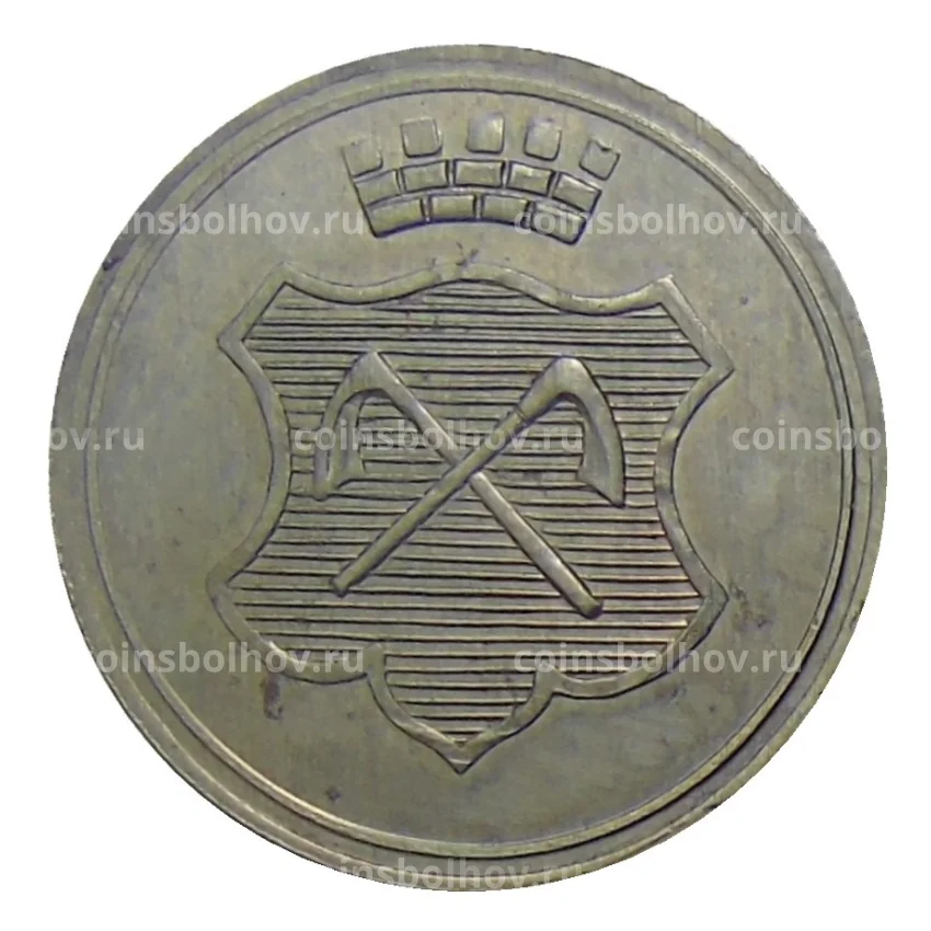 Монета 10 пфеннигов 1920 года Германия — Нотгельд Хомбург