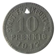 Монета 10 пфеннигов 1917 года Германия — Нотгельд (Франкфурт на Майне) (аверс)