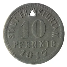 Монета 10 пфеннигов 1917 года Германия — Нотгельд (Франкфурт на Майне) (аверс)