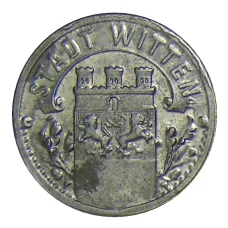 Монета 5 пфеннигов 1919 года Германия — Нотгельд Виттен (аверс)