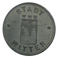 Монета 50 пфеннигов 1917 года Германия — Нотгельд Виттен (аверс)