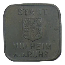 Монета 50 пфеннигов 1917 года Германия — Нотгельд Мельхайм (аверс)