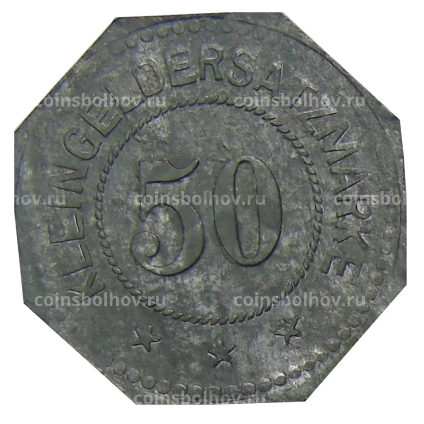Монета 50 пфеннигов Германия — Нотгельд Эрнст Кехлич (вид 2)