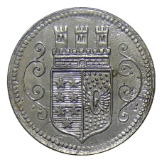 Монета 10 пфеннигов 1920 года Германия — Нотгельд Охлигс (аверс)