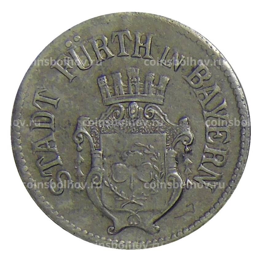 Монета 50 пфеннигов 1917 года Германия — Нотгельд Фюрт