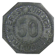 Монета 50 пфеннигов Германия — Нотгельд Эрнст Кехлич (аверс)