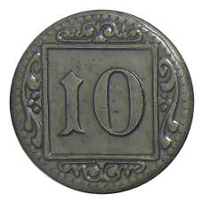 Монета 10 пфеннигов 1918 года Германия — Нотгельд Мюнстер (реверс)
