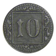 Монета 10 пфеннигов 1918 года Германия — Нотгельд Мюнстер (реверс)
