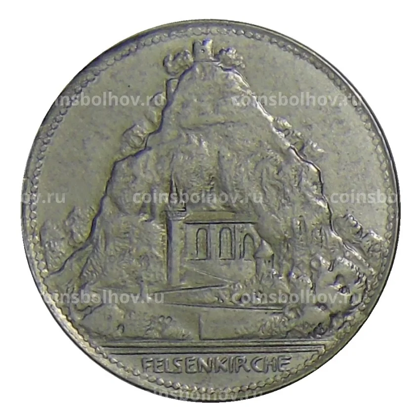 Монета 10 пфеннигов 1919 года Германия — Нотгельд Оберштайн