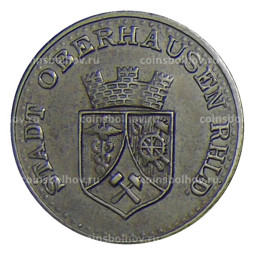 Монета 25 пфеннигов 1919 года Германия — Нотгельд Оберхаузен (вид 2)