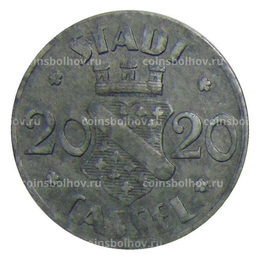 Монета 20 пфеннигов 1920 года Германия — Нотгельд Кассель (вид 2)
