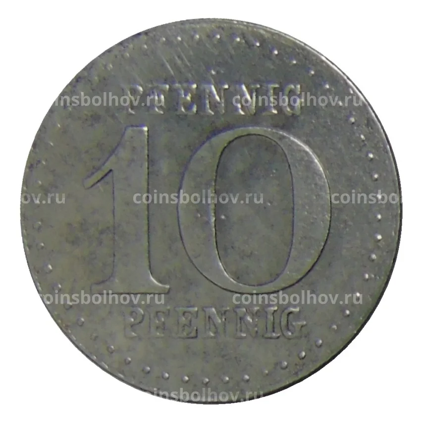 Монета 10 пфеннигов 1919 года Германия — Нотгельд Нойбург (вид 2)