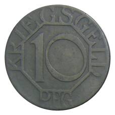 Монета 10 пфеннигов 1917 года Германия — Нотгельд Дортмунд (реверс)