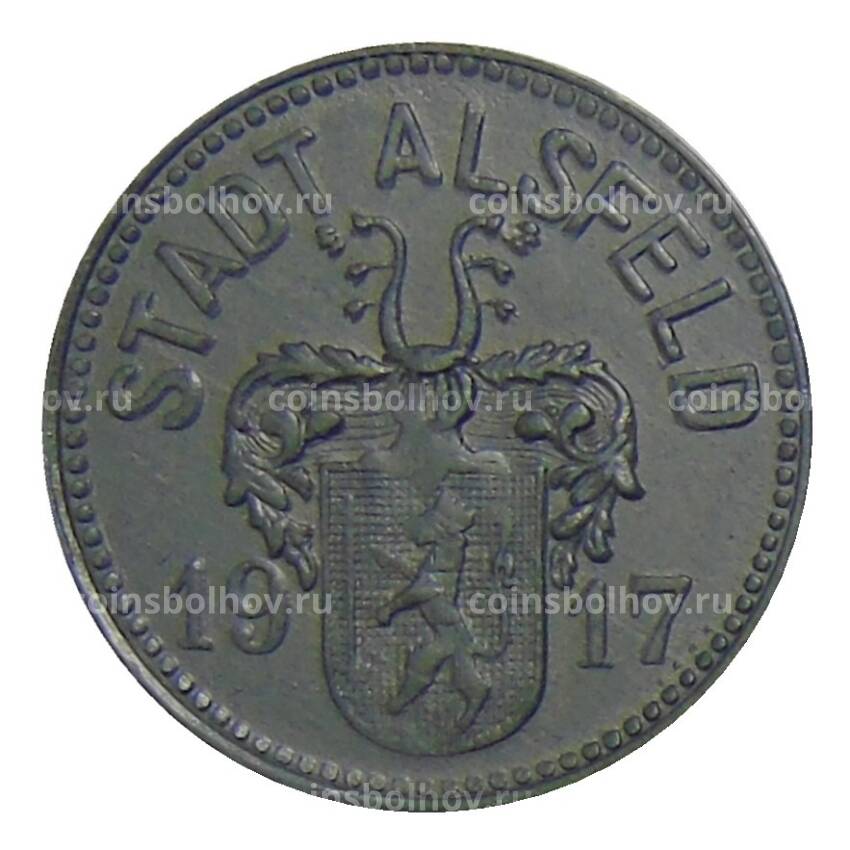 Монета 10 пфеннигов 1917 года Германия — Нотгельд Альсфельд