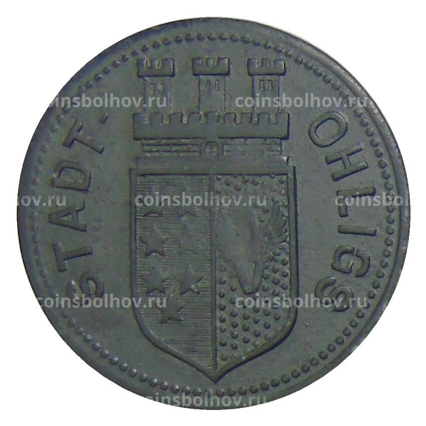 Монета 50 пфеннигов 1917 года Германия — Нотгельд Охлигс