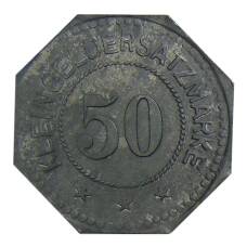 Монета 50 пфеннигов  Германия Нотгельд — Эрнст Кехлич (реверс)
