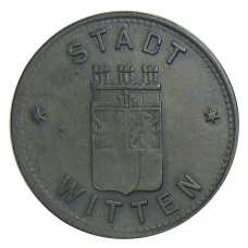 Монета 50 пфеннигов 1917 года Германия — Нотгельд Виттен (аверс)