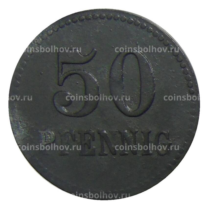 Монета 50 пфеннигов 1917 года Германия — Нотгельд Леннеп (вид 2)