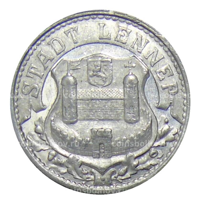 Монета 10 пфеннигов 1920 года Германия — Нотгельд Леннеп