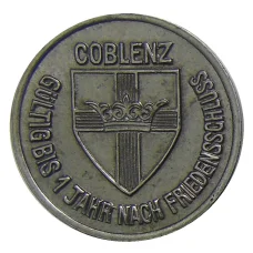 Монета 25 пфеннигов 1918 года Германия — Нотгельд Кобленц (аверс)