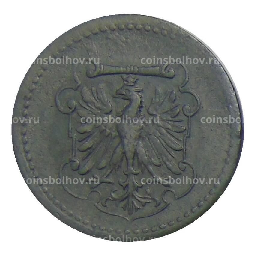 Монета 10 пфеннигов 1919 года Германия — Нотгельд Франкфурт на Майне (вид 2)