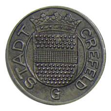 Монета 5 пфеннигов 1919 года Германия — Нотгельд Крефельд (реверс)