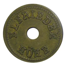 Жетон игровой «ELFRIEDEU НОНЕ» Германия