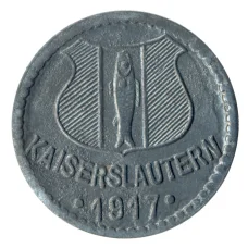 Монета 10 пфеннигов 1917 года Германия — Нотгельд (Кайзерслаутерн) (аверс)