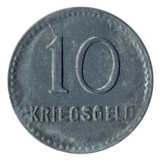 Монета 10 пфеннигов 1917 года Германия — Нотгельд (Кайзерслаутерн) (реверс)