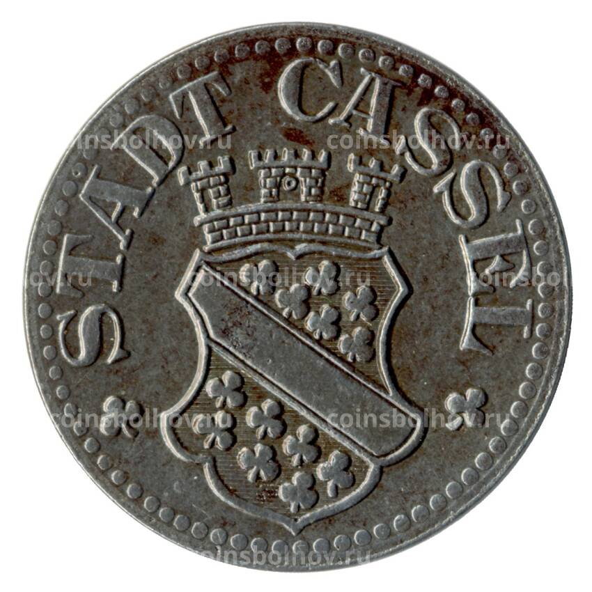 Монета 10 пфеннигов 1919 года Германия — Нотгельд (Кассель) (вид 2)