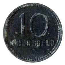 Монета 10 пфеннигов 1917 года Германия — Нотгельд (Кайзерслаутерн) (реверс)