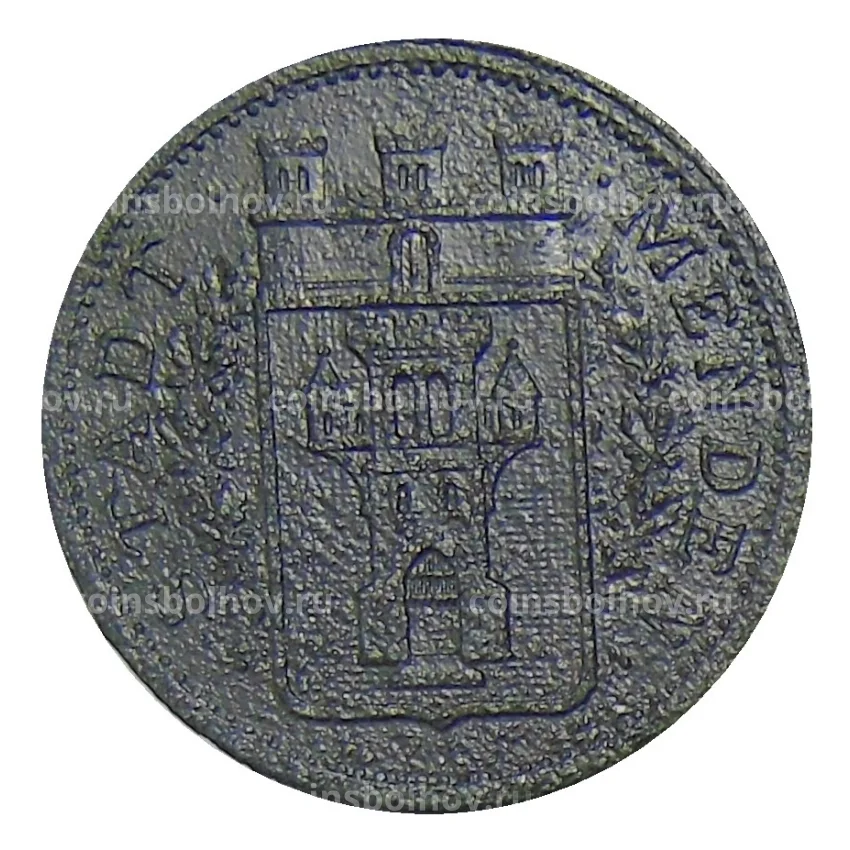Монета 10 пфеннигов 1917 года Германия — Нотгельд Менден