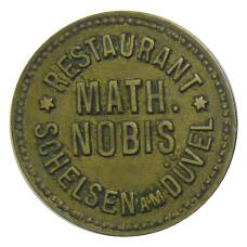 Жетон Ресторан «МАТН.NOBIS SCHELSEN ам Duvel» Германия