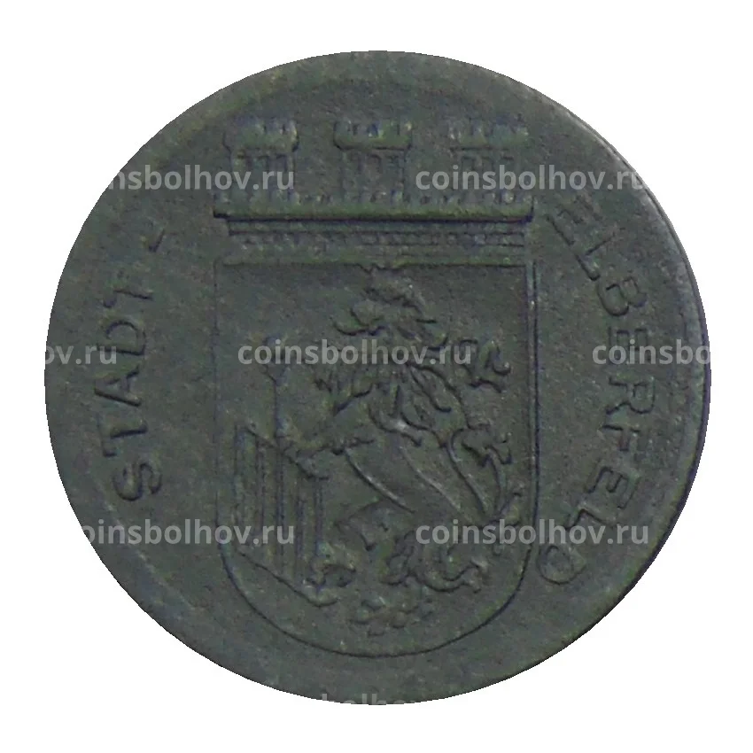 Монета 5 пфеннигов 1917 года Германия — Нотгельд Эльберфельд