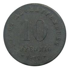 Монета 10 пфеннигов 1917 года Германия — Нотгельд Ашхаффенбург (аверс)
