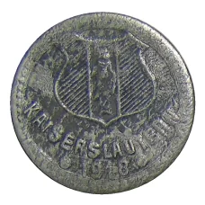 Монета 5 пфеннигов 1918 года Германия — Нотгельд Кайзерслаутерн (аверс)