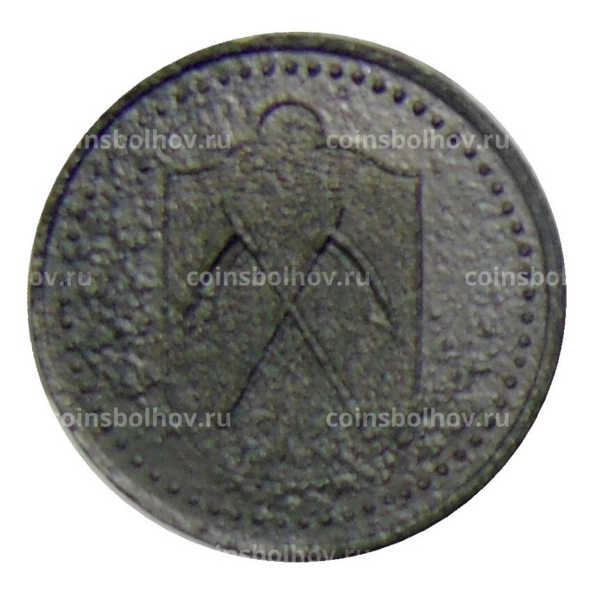 Монета 10 пфеннигов 1918 года Германия — Нотгельд Хомбург